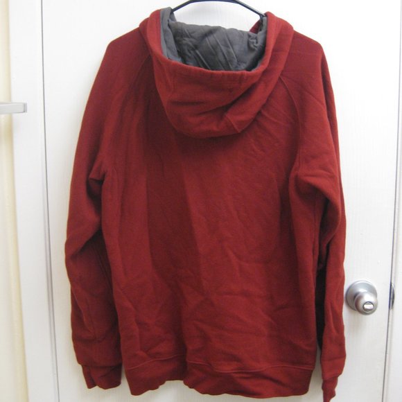 EUC red Columbia hoodie sweatshirt M medium - Picture 3 of 4